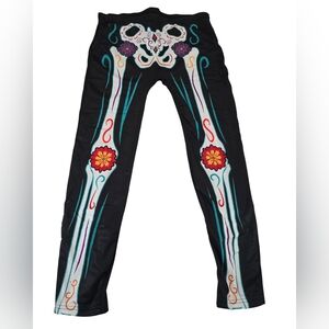 Womens Skeleton Halloween Leggings